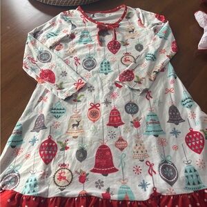 Holiday Ornament Kids Nightgown